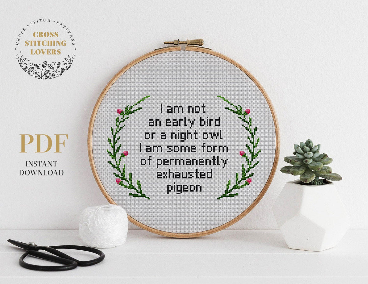 Halloween Quotes Cross Stitch Pattern Download PDF Coffee -   Cross  stitch patterns, Funny cross stitch patterns, Stitch patterns