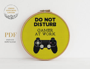 Do Not Disturb - Cross stitch pattern