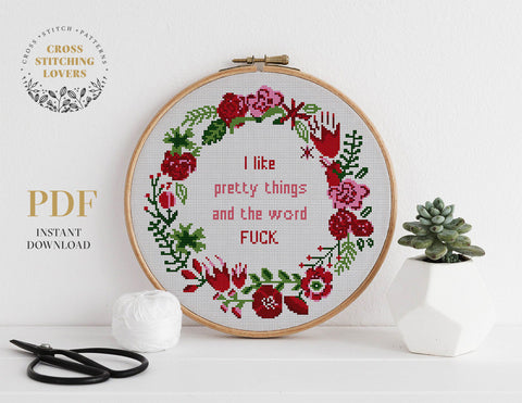 Funny Cross stitch pattern