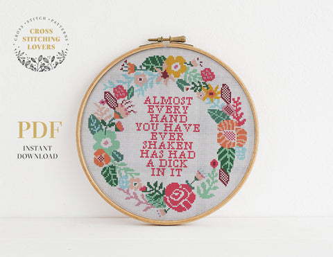 Funny Cross stitch pattern