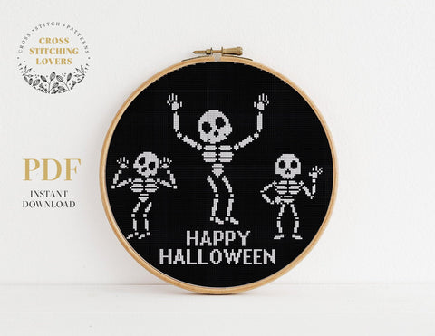 Halloween - Cross stitch pattern