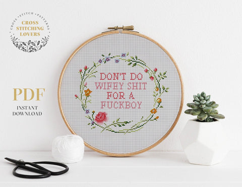 Funny Cross stitch pattern