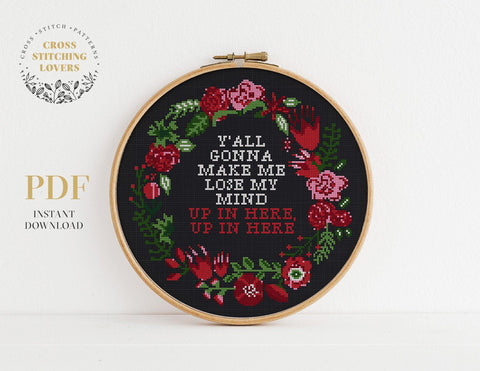 Funny Cross stitch pattern